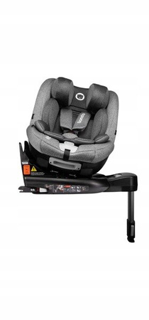 Lionelo ANTOON stone grey fotelik samochodowy 0-18kg isofix