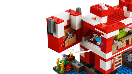 LEGO Minecraft 21270 Dom grzybowej krowy zestaw 500 el. 8+