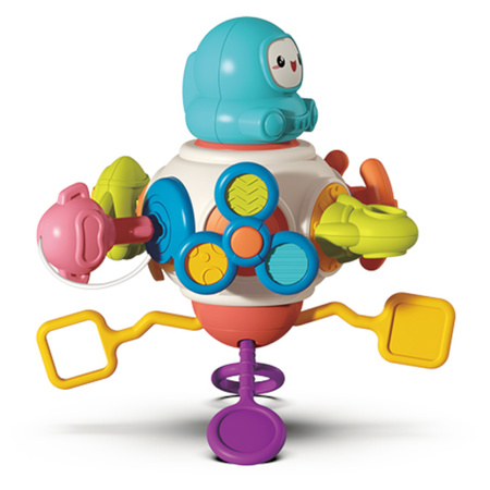 Babyono 1583 Zabawka sensoryczna ASTRONAUT – rozwój sensoryczny,