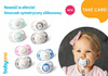 BabyOno 1224/03 SMOCZEK SILIKONOWY 3-6M+ 2SZT.