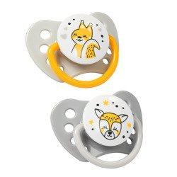 BabyOno 1226/02 2SZT SMOCZEK SILIKONOWY 3-6M+