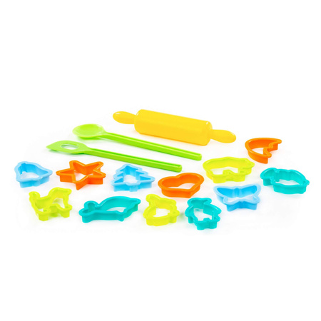 Polesie 61935 Zestaw do Modelowania 15 Elementów 1+