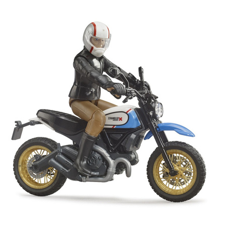 Bruder 63051 Motor Scrambler Ducati z kierowcą