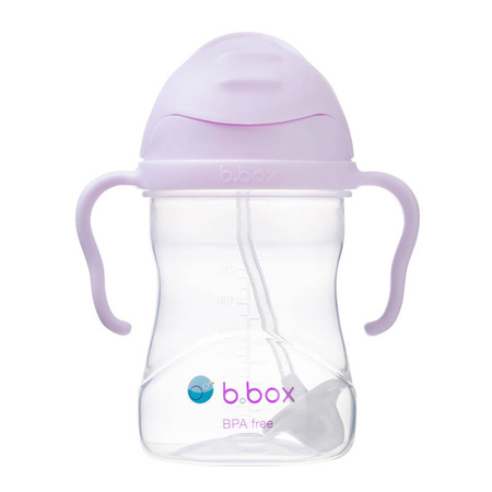 b.box 00518 Bidon ze słomką 240 ml b.box Gelato Boysenberry