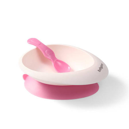 Babyono 1077/02 Miseczka z przyssawką i łyżeczką 
