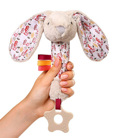 Babyono 1528 Piszczek z gryzakiem RABBIT MILLY