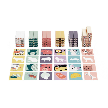 Topbright 120314 Gra zręcznościowa Jakie to zwierzę? Układanie wieży - 36 mies.+