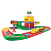 Wader 53010 Garaż 2-Poziomowy Play Tracks Garage z 96 Naklejkami i Pojazdem