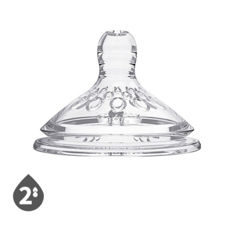 Babyono 1453/02 Smoczek antykolkowy do butelek średni 1 szt NATURAL NURSING