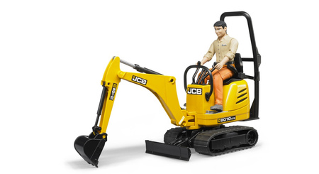 Bruder 62002 Minikoparka Jcb z figurką