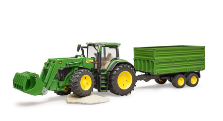 Bruder 03155 Traktor z przyczepą John Deere zestaw