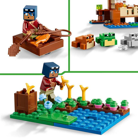 LEGO Minecraft 21256 – Żabi domek