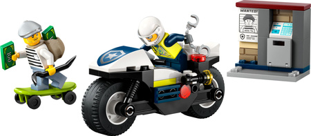 Lego City 60455 Pościg na motocyklu policyjnym