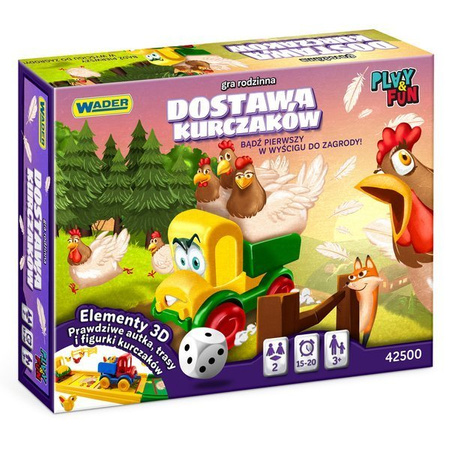 Wader 42500 Dostawa Kurczaków gra rodzinna 3D