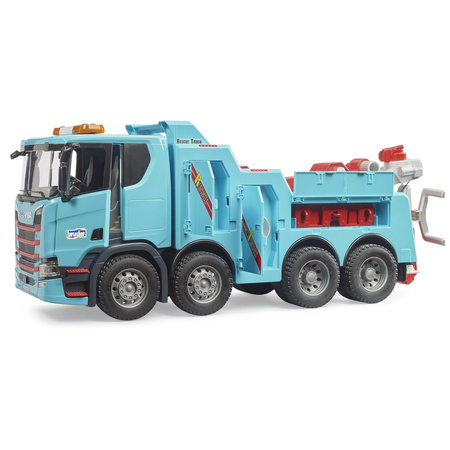 Bruder 03553 Scania Super 560R Laweta Holownik z modułem światło dźwięk