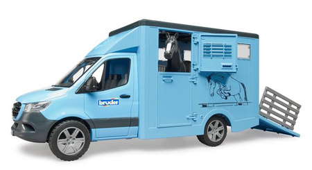 Bruder 02674 Sprinter do przewozu koni Mercedes
