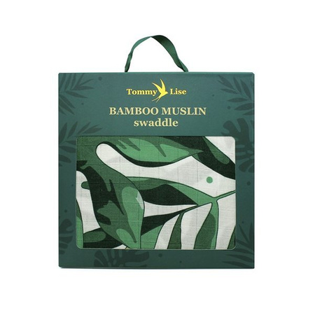 Tommy Lise 701301 Roaming Mangrove Pieluszka muślinowa bambusowa