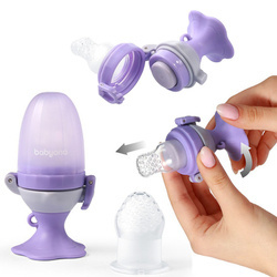 Babyono 1542 SILIKONOWY Gryzak do podawania pokarmów kwiatek