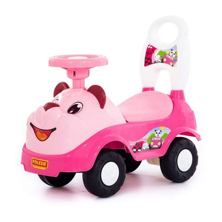 Polesie 78001 jeździk pchacz miła różowa panda 12m+