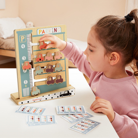 Topbright 121136 Układanka logiczna Parking 36m+ Zestaw z autkami i kartami