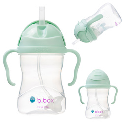 b.box 00520 Bidon ze słomką 240 ml b.box Gelato Pistachio