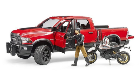 Bruder 02502 Dodge Ram z motorem Ducati 63051
