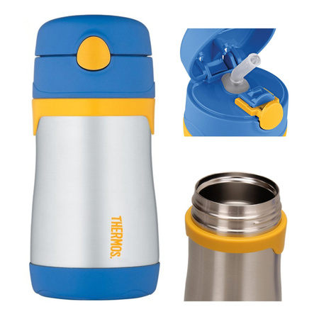 110010 Termos niemowlęcy THERMOS Foogo 290 ml – niebieski, próżniowy