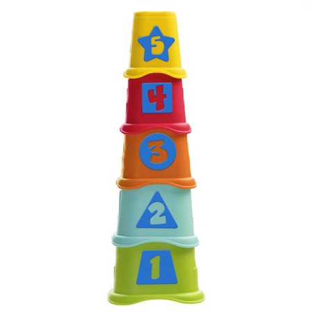 CHICCO 89741 kubeczkowa wieża z liczbami sorter