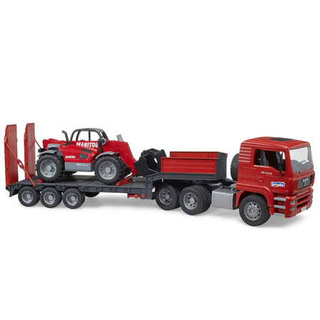 Bruder 02774 Man Laweta z ładowarką MANITOU