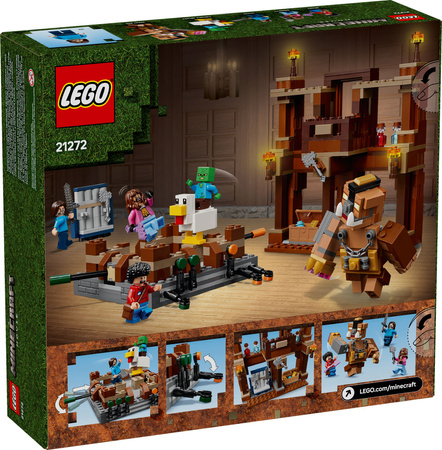 LEGO Minecraft 21272 Ring w Leśnym dworze zestaw 491 el. 10+