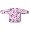 Babyono 1477/01 Śliniak z długim rękawem FLORAL