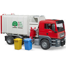 Bruder 03761 Śmieciarka Man z bocznym załadunkiem