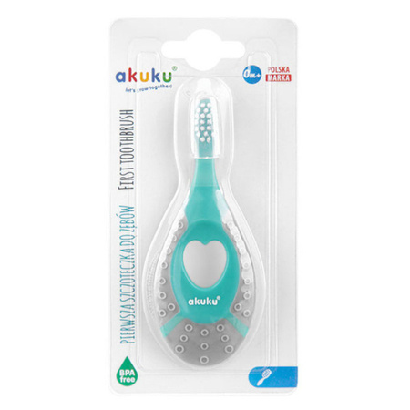 Akuku A0157 Szczoteczka do zębów dla dzieci 0-2 lata