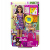 BARBIE HKD86 Lalka Adopcja piesków ZESTAW MATTEL 2 PIESKI