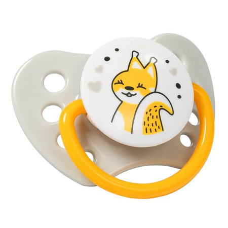 BabyOno 1226/02 2SZT SMOCZEK SILIKONOWY 3-6M+