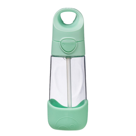 b.box 00882 Butelka tritanowa ze słomką 450 ml b.box Spearmint