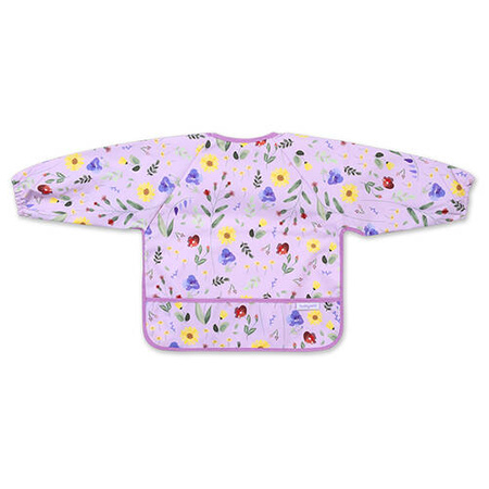 Babyono 1476/01 Śliniak z długim rękawem GARDEN 