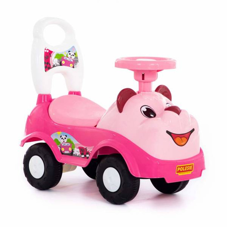 Polesie 78001 jeździk pchacz miła różowa panda 12m+