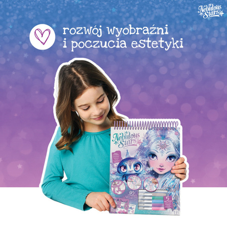 Nebulous Stars 11122 Szkicownik z metalicznymi pisakami M Iceana
