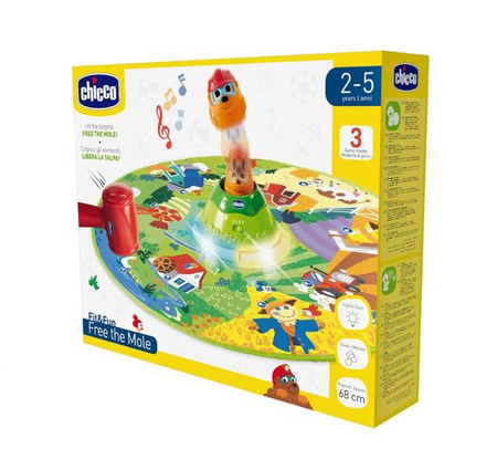 Chicco 38548 Interaktywna mata uwolnij krecika