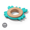 Babyono 1075/02 Gryzak drewniany silikonowy CRAB