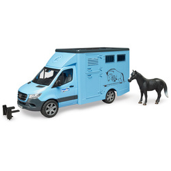 Bruder 02674 Sprinter do przewozu koni Mercedes