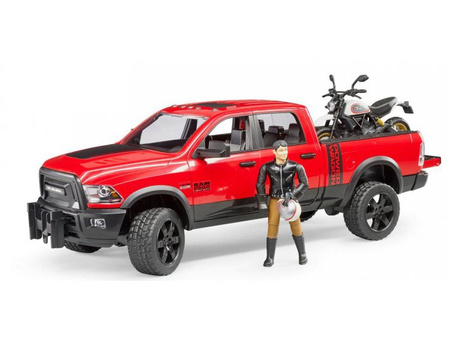 Bruder 02502 Dodge Ram z motorem Ducati 63051