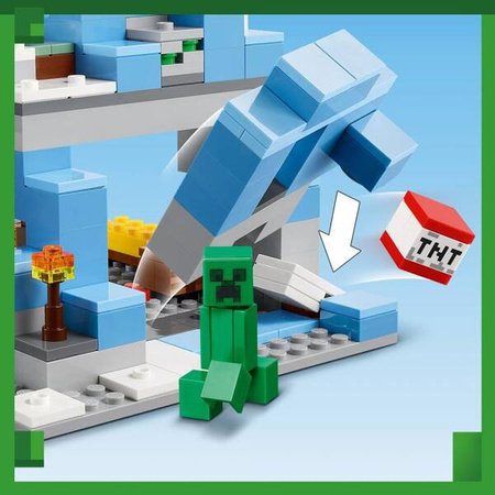 LEGO® Minecraft 21243 – Ośnieżone szczyty