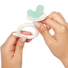 Babyono 1597/02 Gryzak silikonowy SNAIL dla niemowląt 0m+