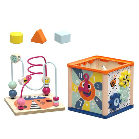 Topbright 121093 Kostka edukacyjna Montessori dla niemowląt 12 mies.+