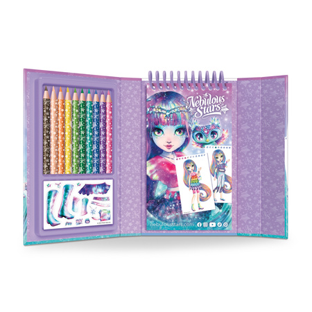 Nebulous Stars 11450 Szkicownik do projektowania ubrań Isadora 7+