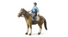 Bruder 62507 Figurka policjanta z koniem