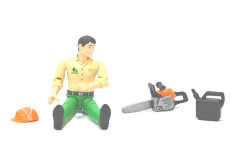 Bruder 60030 Figurka drwala z akcesoriami bWorld