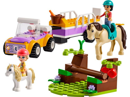 LEGO Friends 42634 - Przyczepka dla konia i kucyka